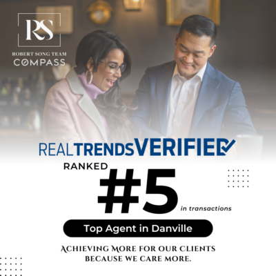 Top Realtor Robert Song in danville real estate